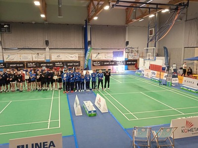 
Brązowe Medale Mistrzostw Polski Juniorów Młodszych w badmintonie...
