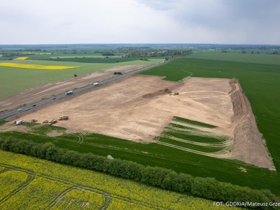 
Intensywne prace na odcinku S6 Koszalin-Sławno
