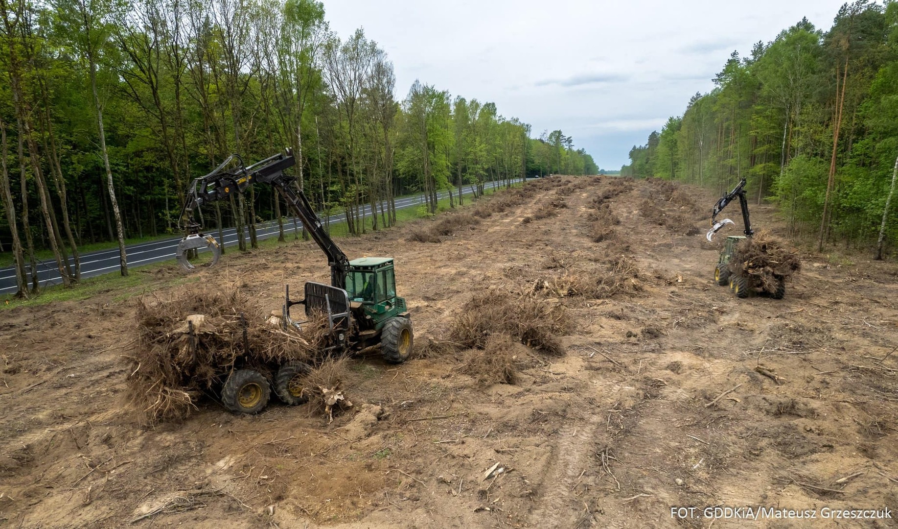 
Intensywne prace na odcinku S6 Koszalin-Sławno
