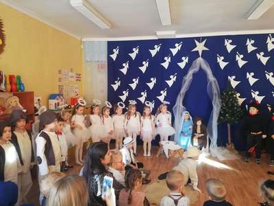 Jasełka i wigilia w Przedszkolu Miejskim nr 3 w Sławnie