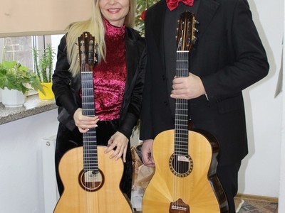 „MoNo Guitar Duo” w MBP w Sławnie