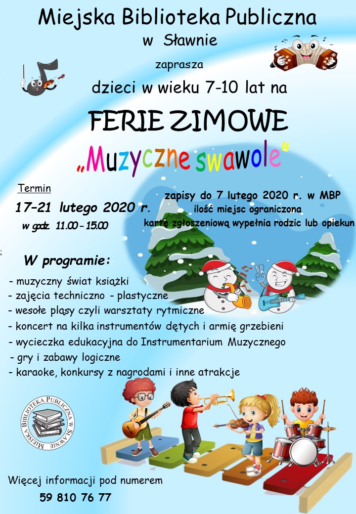 Ferie zimowe w MBP