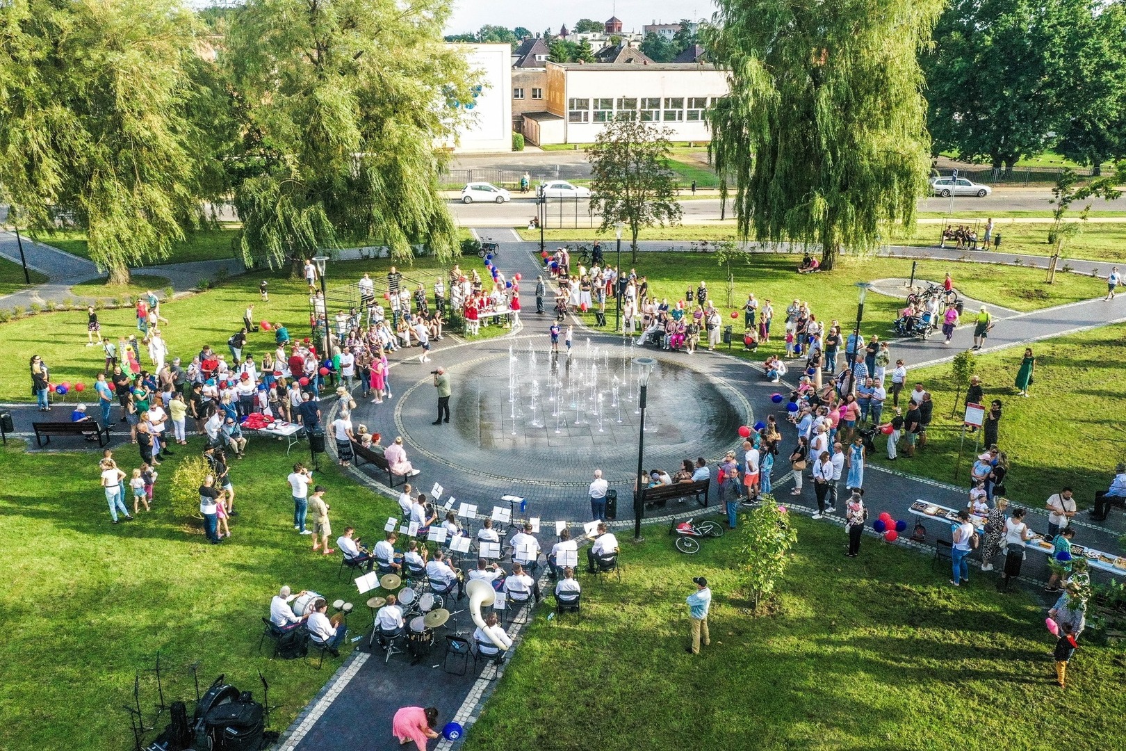 
Niedzielny koncert przy fontannie
