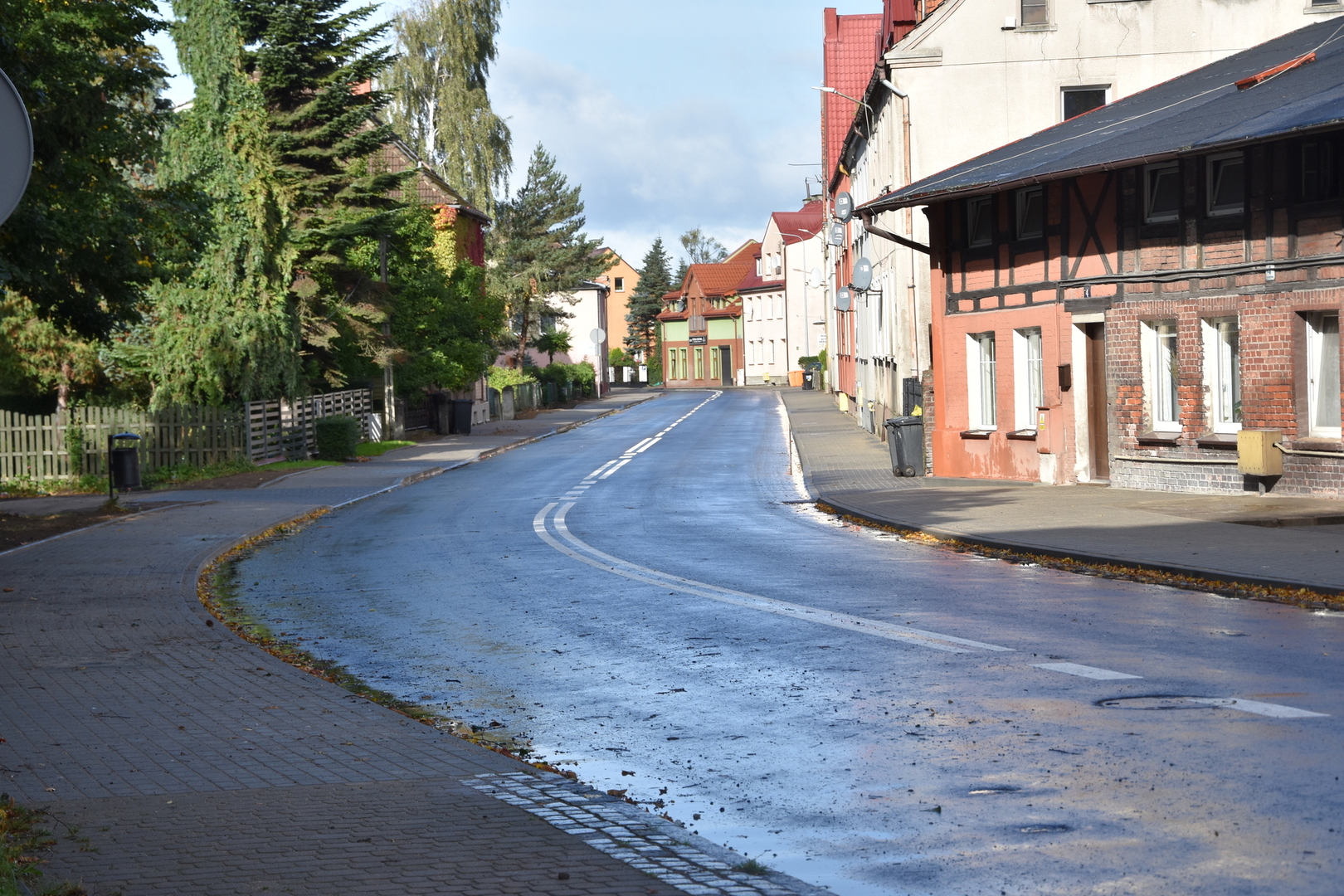
Zakończono prace przy przebudowie ulicy Chopina

