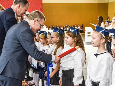 
Ślubowanie klas pierwszych
