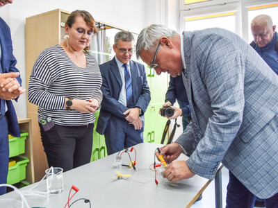 
Nowe ekopracownie uroczyście otwarte
