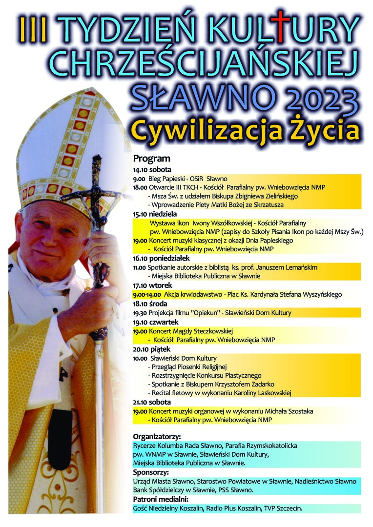 
III Tydzień Kultury Chrześcijańskiej
