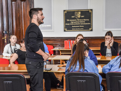 
Zagraniczni goście w ramach programu Erasmus+
