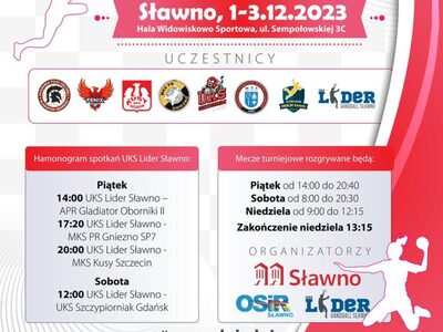 Lider CUP 2023 - święto piłki ręcznej w Sławnie