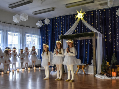 Jasełka i wigilia w Przedszkolu nr 3 w Sławnie