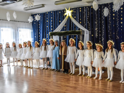 Jasełka i wigilia w Przedszkolu nr 3 w Sławnie