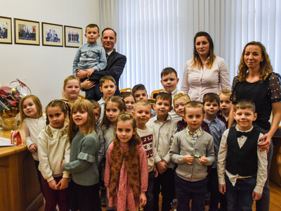 Przedszkolaki z wizytą w urzędzie