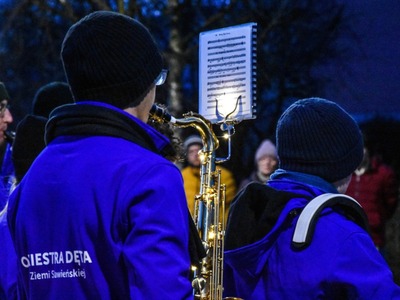 
Wspólne kolędowanie z Orkiestrą Dętą im. Ziemi Sławieńskiej...
