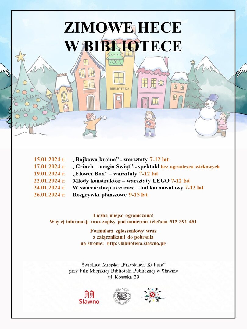
Ferie 2024 w Sławnie
