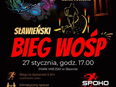 Sławieński bieg WOŚP wśród pochodni