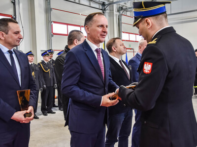 
Uroczyste przekazanie obowiązków Komendanta PSP w Sławnie
