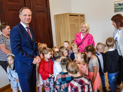 
Przedszkolaki odwiedziły Urząd Miejski

