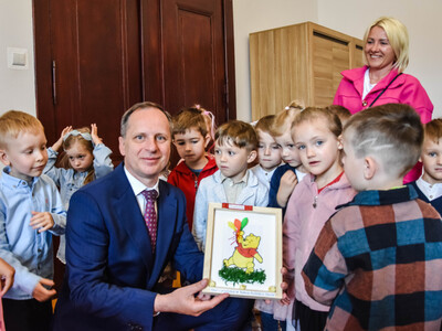 Przedszkolaki odwiedziły Urząd Miejski