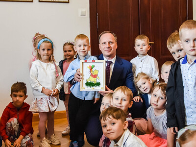 
Przedszkolaki odwiedziły Urząd Miejski

