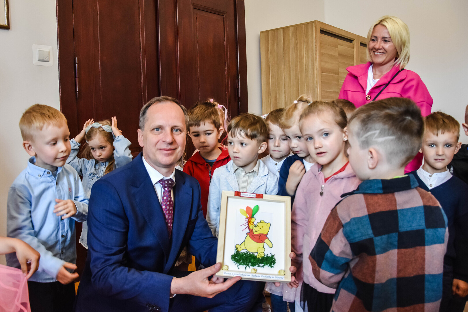 
Przedszkolaki odwiedziły Urząd Miejski
