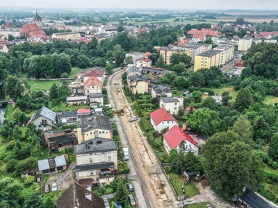 
Trwają prace przy przebudowie ulicy Gdańskiej
