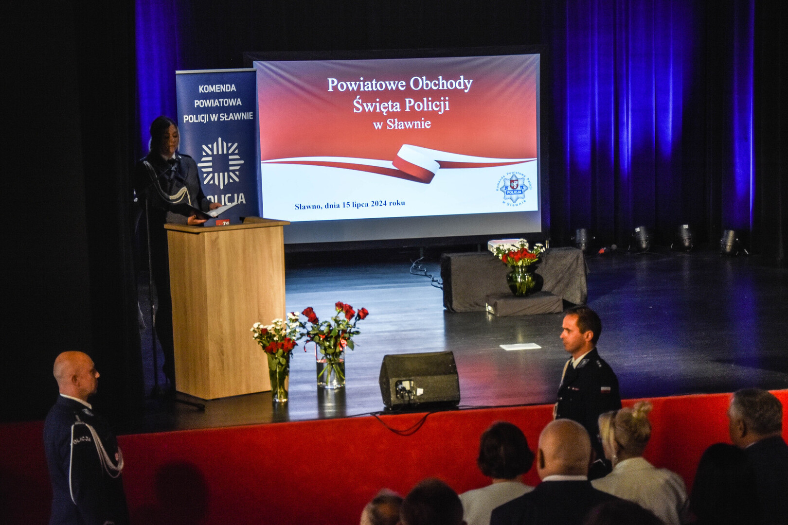 
Powiatowe Obchody Święta Policji w Sławnie
