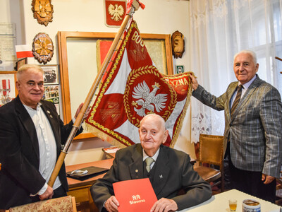 
Uroczystości u kombatantów
