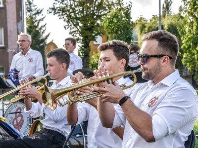 Niedzielny koncert przy fontannie