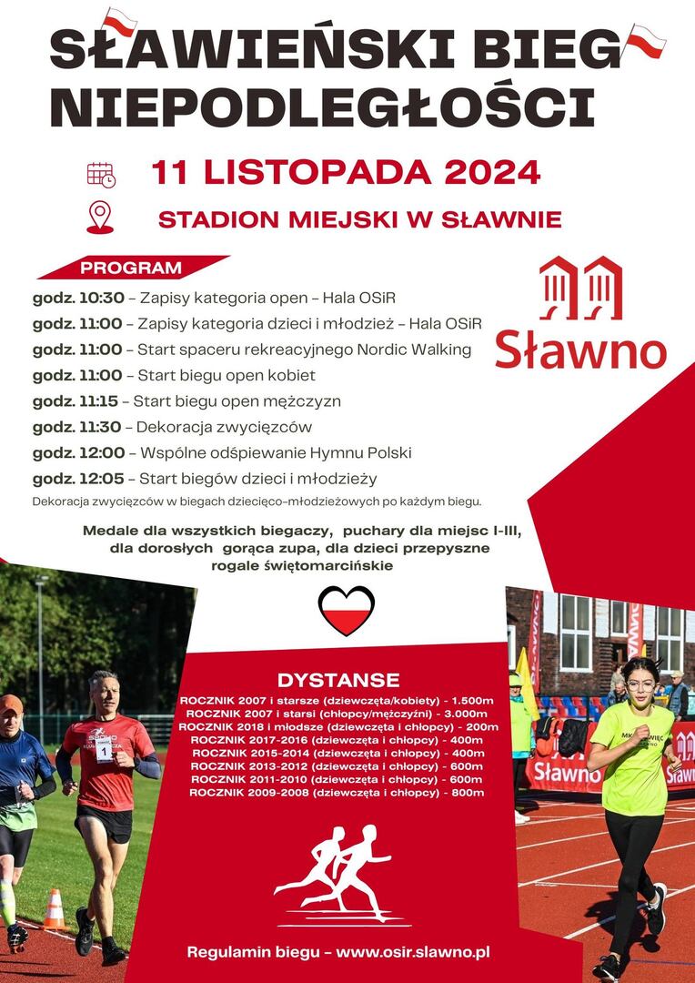 
Sławieński Bieg Niepodległości 2024
