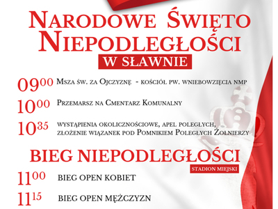 Narodowe Święto Niepodległości w Sławnie