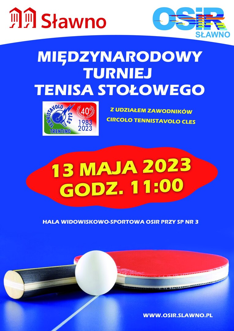 
Międzynarodowy Turniej Tenisa Stołowego
