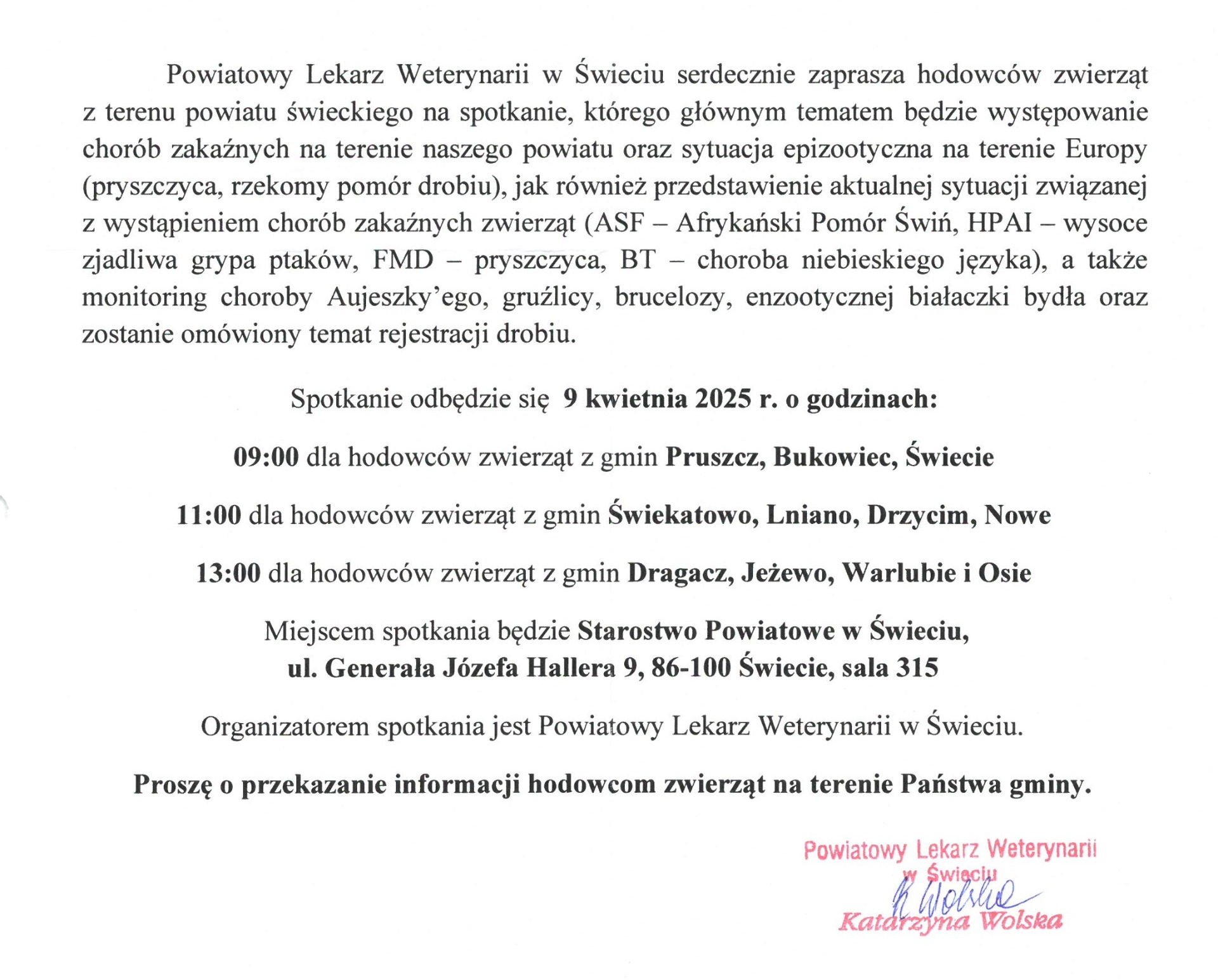 choroby zakaźne zwierząt