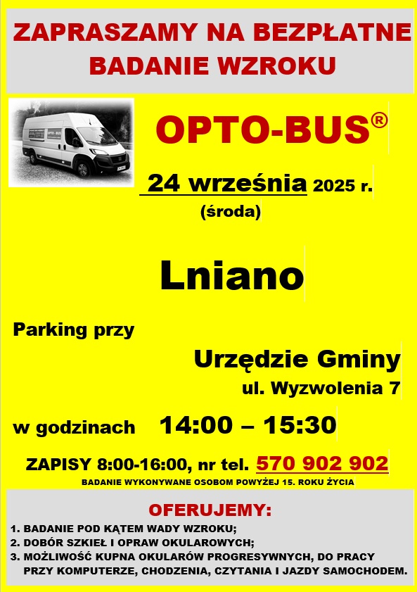 Bezpłatne badanie wzroku