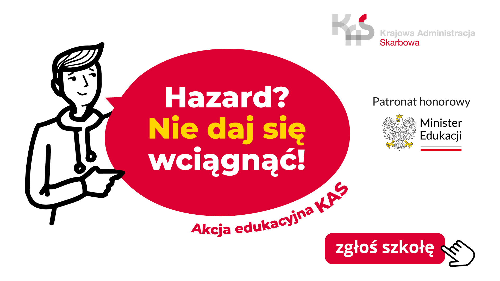 Akcja edukacyjna „Hazard? Nie daj się wciągnąć!”