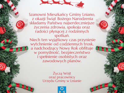 Życzenia świąteczne i noworoczne