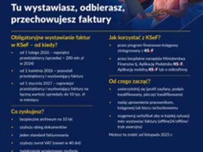 Bezpłatne szkolenia z zakresu Krajowego Systemu e-Faktur