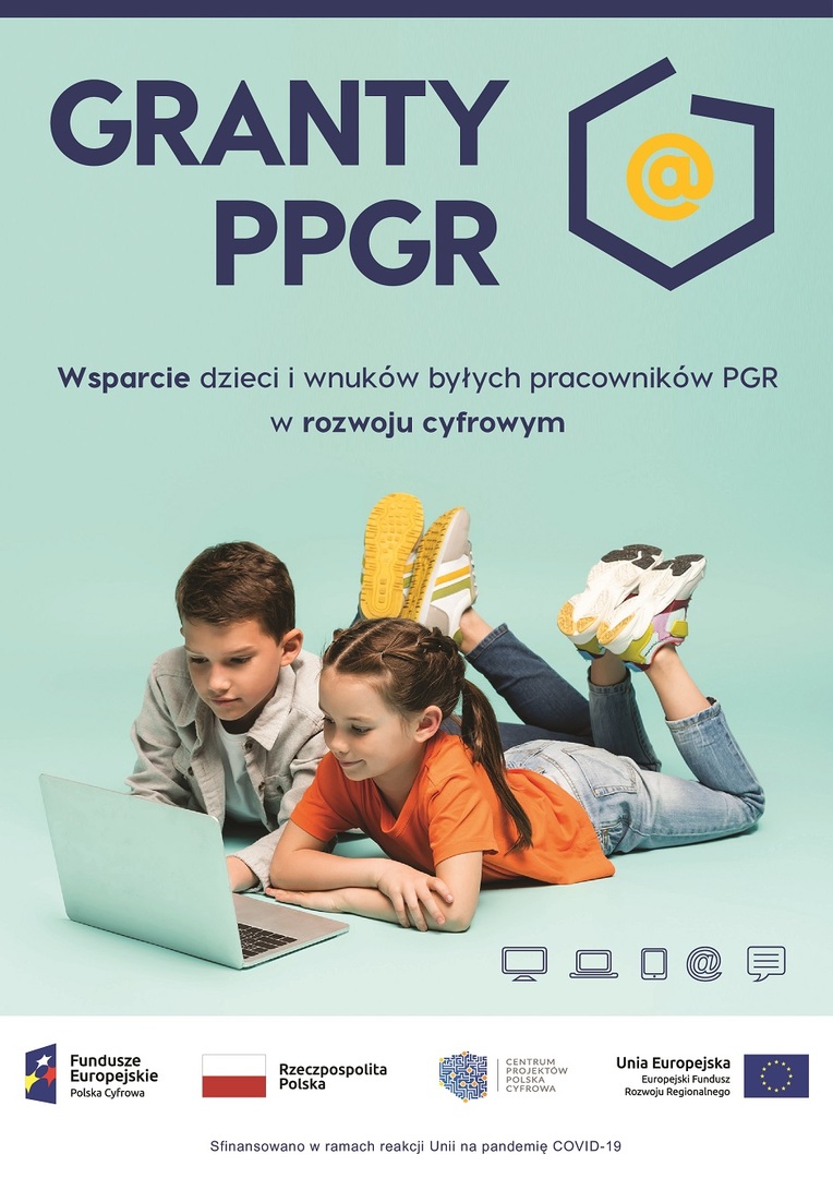 Granty PPGR - plakat