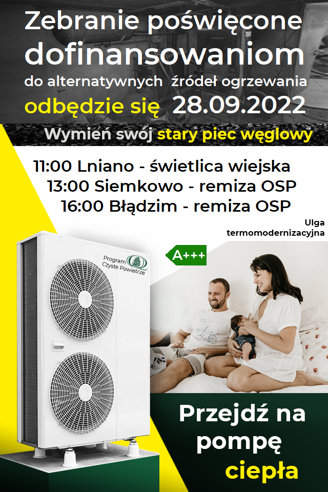 plakat informacyjny