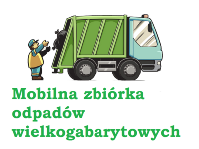 ilustracja wyrzucania odpadów do śmieciarki