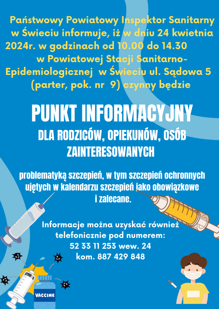 plakat informacyjny