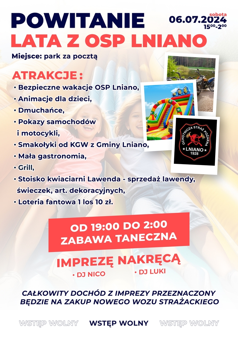 Powitanie lata z OSP Lniano