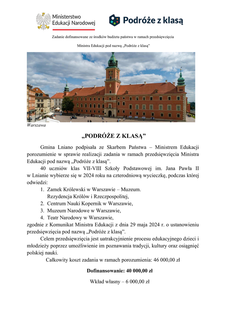 "Podróże z klasą"