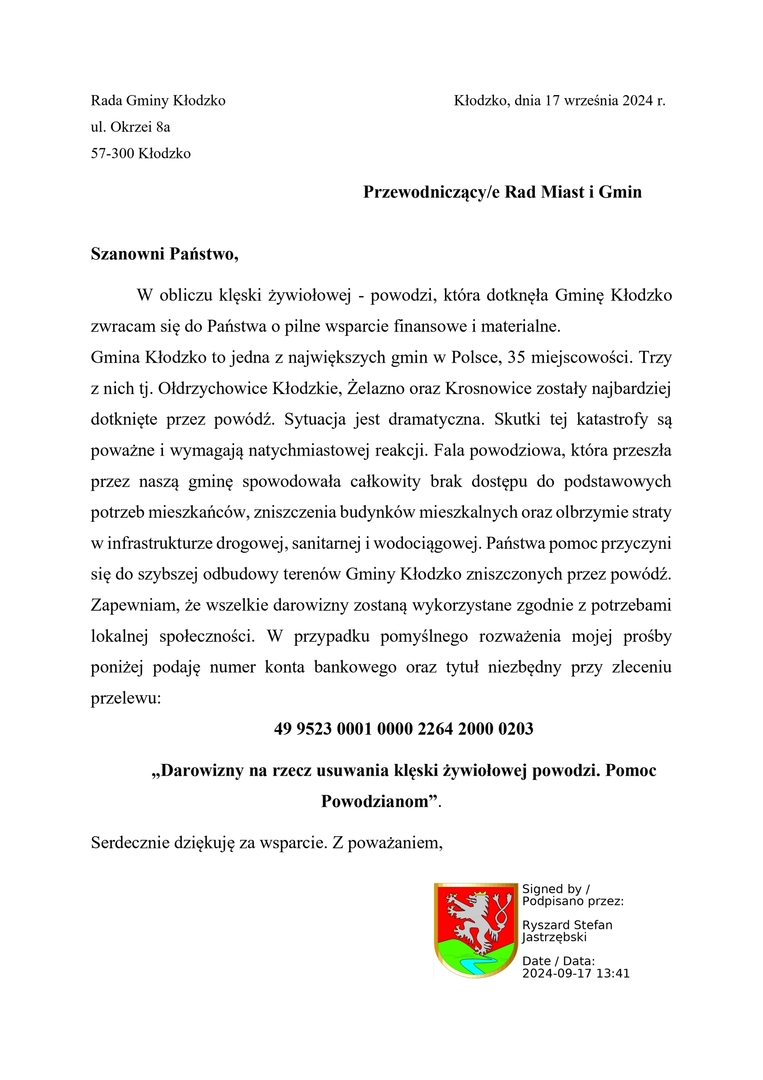 ogłoszenie