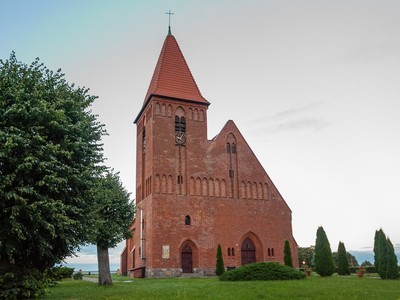 Kościół pw. Podwyższenia Krzyża, w Olszewie Węgorzewskim
