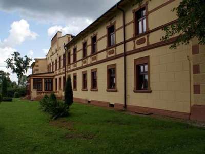 Pałac z XIX wieku w Więckach