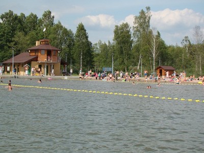 Plaża miejska Mamry
