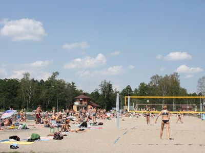 Plaża miejska Mamry