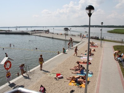 Plaża miejska Mamry