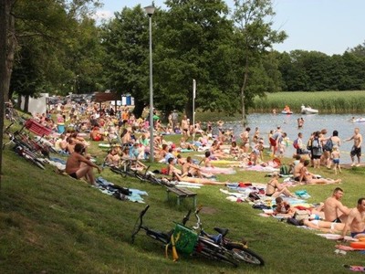 Plaża miejska w Kalu