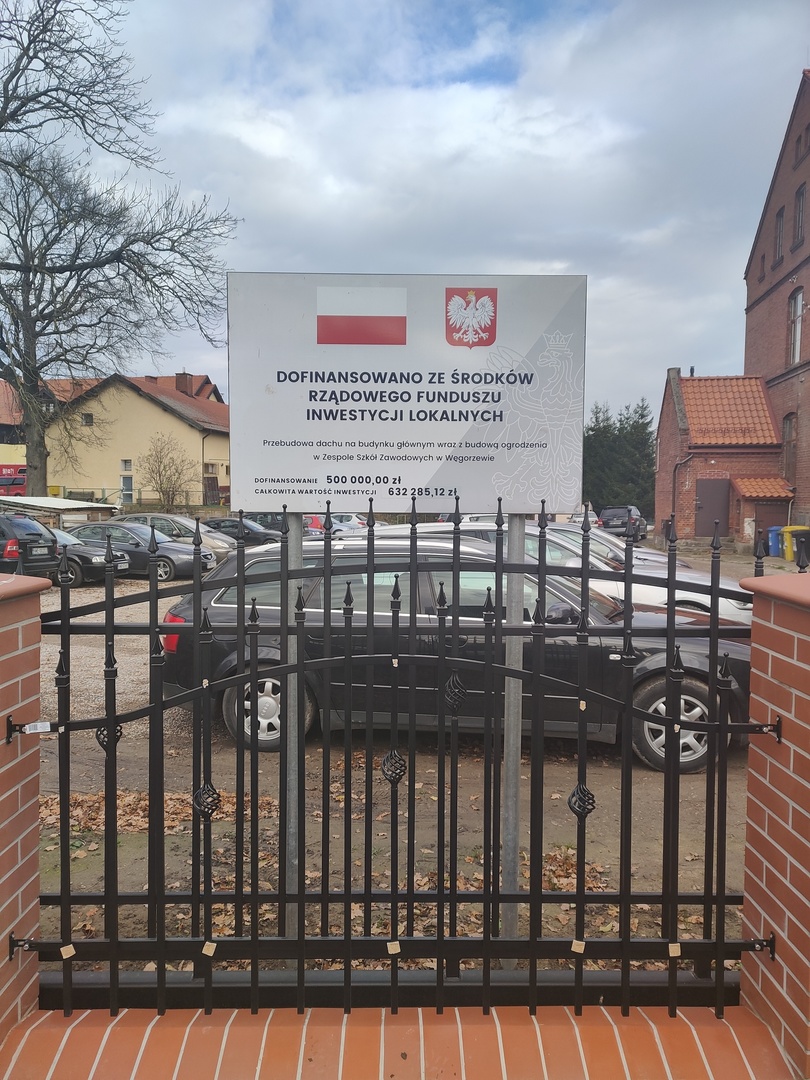 Tablica Informująca o dofinansowaniu